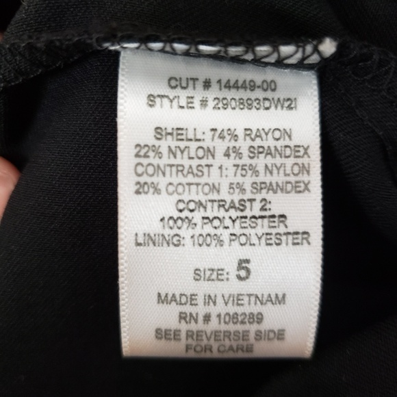 Trixxi Black Illusion Lace Sheath Dress 5 - Picture 6 of 8